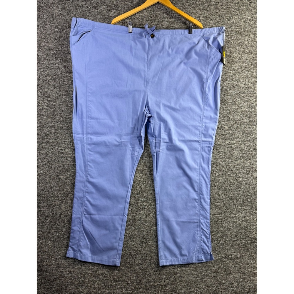Carhartt Medical Scrub Pants Ceil Blue C50001 Mens 4XL New With Tags Drawstring